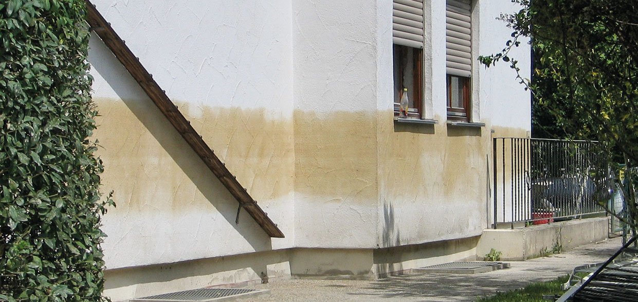 Sanacija fasade po poplavi