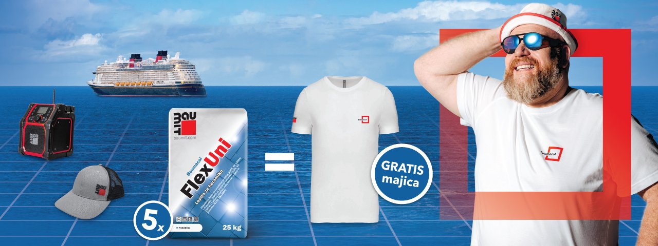 Izberi Baumacol in odpluj